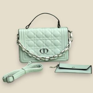Icicle-blue crossbody