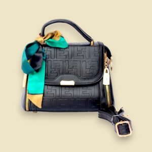 Black arbor crossbody bag