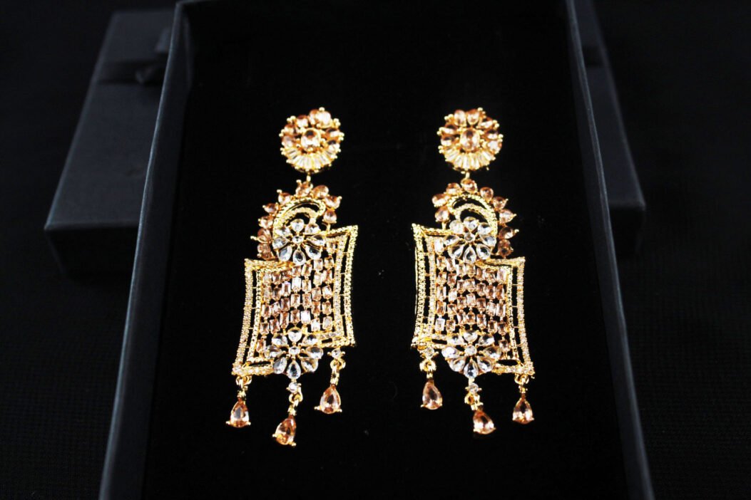 fancy long earrings