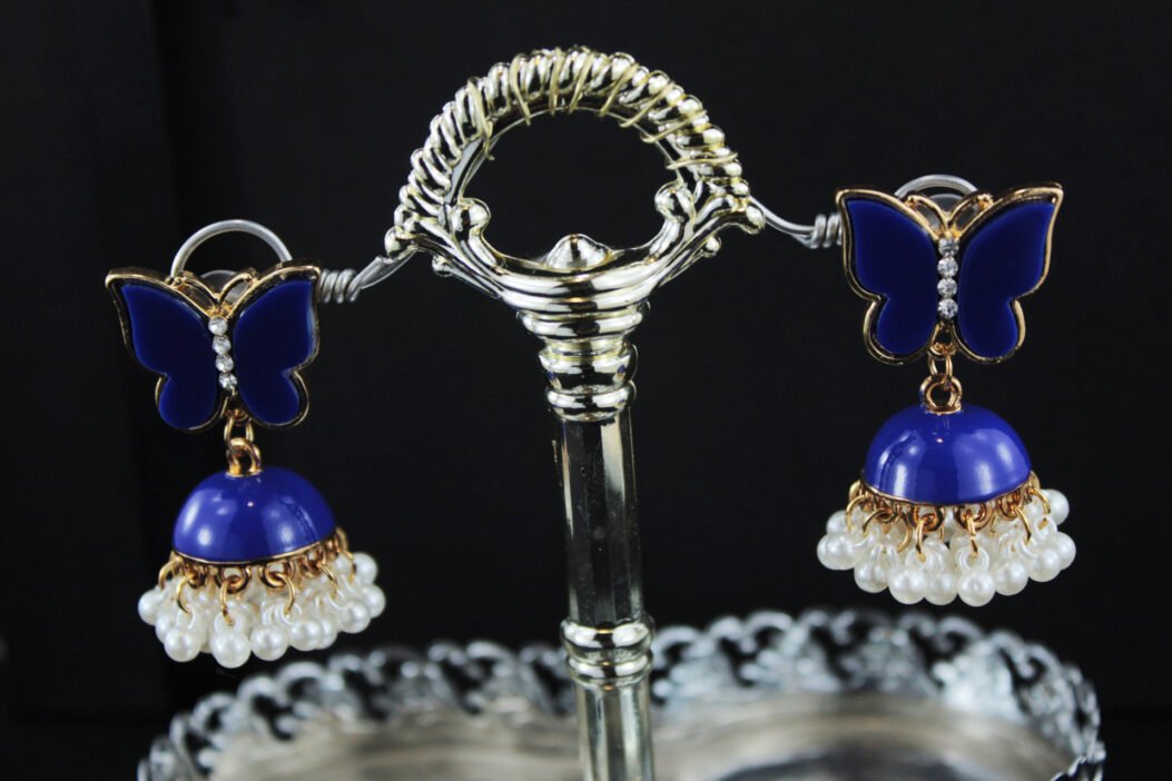 butterfly jhumki