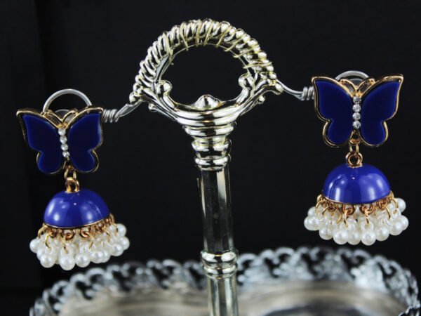 butterfly jhumki