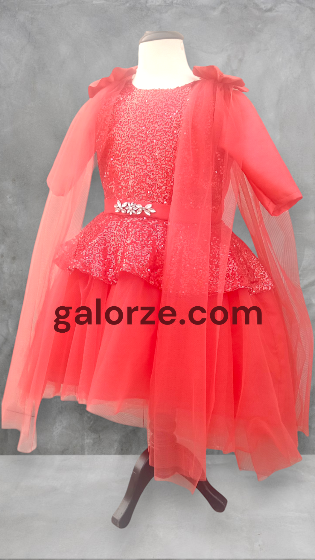 White high-low frock - Image 4