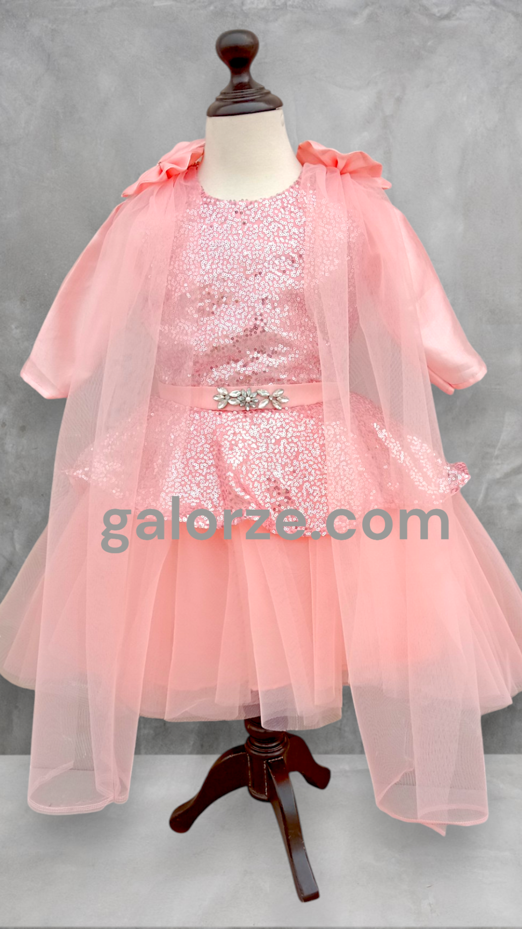 White high-low frock - Image 5
