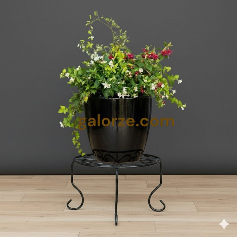 Round Metal Plant Stand