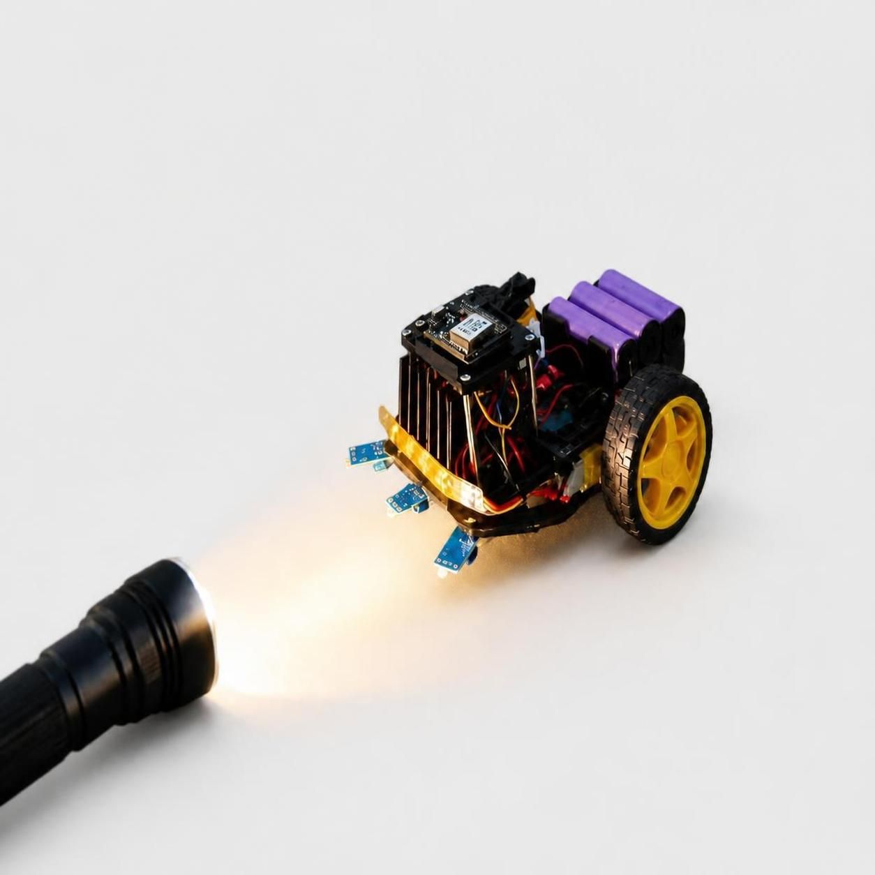 LIGHT FOLLOWER SMART CAR